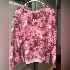 Under Armour Rival Terry Print Crew